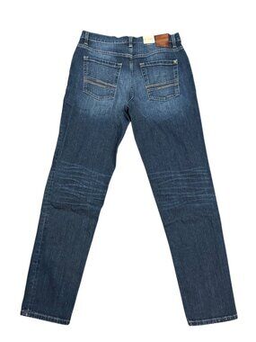 Original Penguin Tapered Fit Mens Jeans 29x32 Dark Wash Denim Made In Mexico
